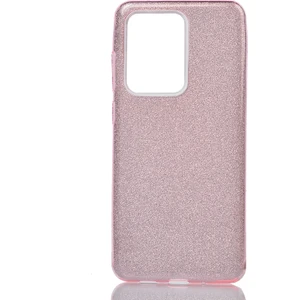 Kny Samsung Galaxy S20 Ultra Kılıf Simli Parlak Shinning Silikon