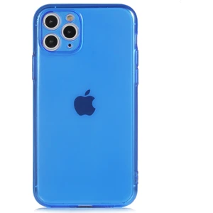 Kny Apple Iphone 11 Pro Kılıf Renkli Fosforlu Mun Silikon