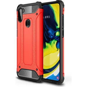 Kny Samsung Galaxy A11 Kılıf Çift Katmanlı Armour Case