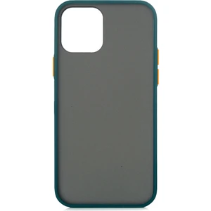 Kny Apple Iphone 12 Mini Kılıf Renkli Silikon Kenarlı Buzlu Fri Kapak