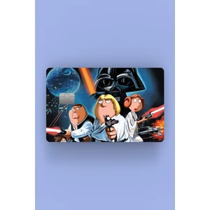 Family Guy Star Wars Kredi Kartı Sticker Kaplama