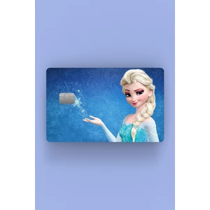 Elsa Kredi Kartı Sticker Kaplama