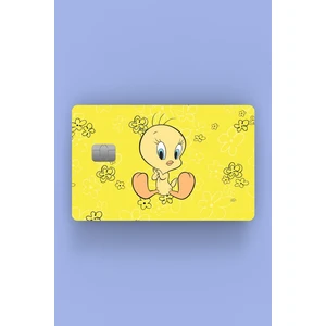 Tweety Sarı Kredi Kartı Sticker Kaplama
