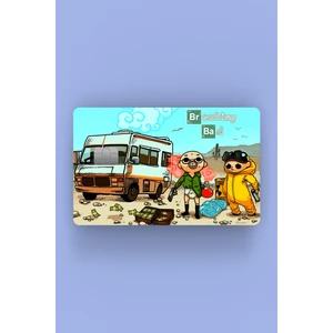 Breaking Bad Anime Kredi Kartı Sticker Kaplama
