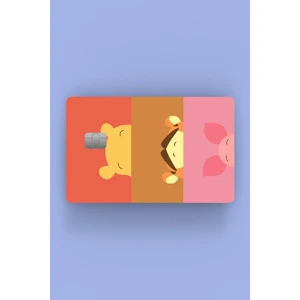 Winnie The Pooh Kredi Kartı Sticker Kaplama