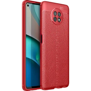 Kny Xiaomi Redmi Note 9 5g Kılıf Deri Desenli Lux Niss Silikon