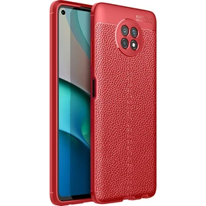 Kny Xiaomi Mi 10T Lite Kılıf Deri Desenli Lux Niss Silikon