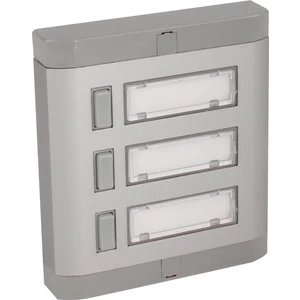 3 Lü Alüminyum Zil Butonu