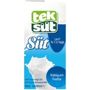 Yarım Yağlı Süt 1 Lt