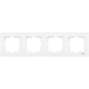 Karre Beyaz 4'lü (Dörtlü) Çerçeve