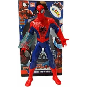 Tuka Shopping Avengers Spiderman Sesli Işıklı Figür - Avenger Örümcek Adam Figür - Tuka