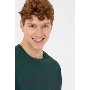 U.S. Polo Assn. Erkek Yeşil Sweatshirt 50257196-VR054