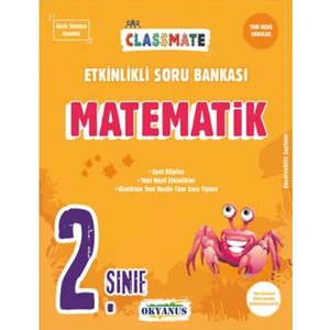 Okyanus Yayınları 2. Sınıf Classmate Matematik Etkinlikli Soru Bankası