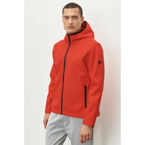 Altınyıldız Classics Erkek Kırmızı Standart Fit Normal Kesim Dik Yaka Softshell Mont