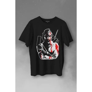 Kendim Seçtim One Piece Roronoa Zoro Poster Baskılı Tişört  T-Shirt