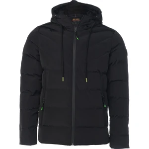 SİVAİST SİYAH ERKEK ÇOCUK SU VE RÜZGAR GEÇİRMEZ İÇİ KALIN KÜRKLÜ MONT & KABAN