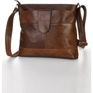 Deri Crossbody Postacı Çanta