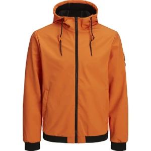 Jack & Jones Jcoclassıc Waffle Jacket Noos Turuncu Erkek Mont 12215818-Manda