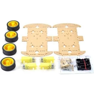 Emes Robotik 4WD Araç Şase Seti