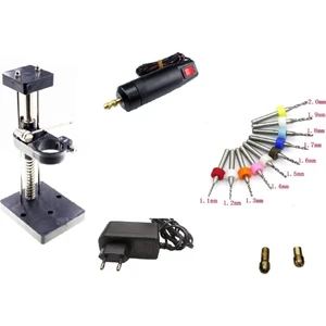 Emes Robotik Full Mini Matkap Seti Pcb Matkap Seti