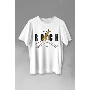 Kendim Seçtim Freddie Mercury We Will Rock You Queen We Are The Champions Baskılı Tişört  T-Shirt