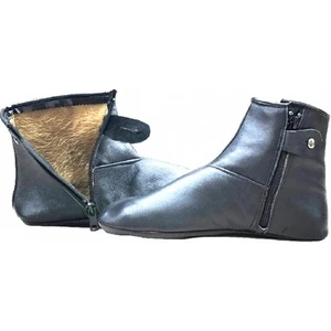 Mest - Kışlık Mest - Koyun Derisi Mest - Fermuarlı Kürklü Mest - 44 Numara