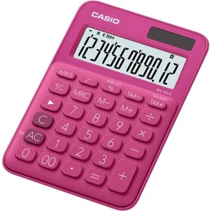 Casıo MS-20UC-RD Renkli Masa Tipi 12 Hane Hesap Ma