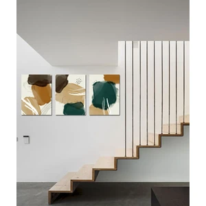 Suluboya Tarzı Sanatsal  3 mm Mdf Tablo Seti