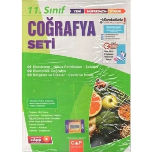 Çap Yayınları 11. Sınıf Coğrafya Seti 2023