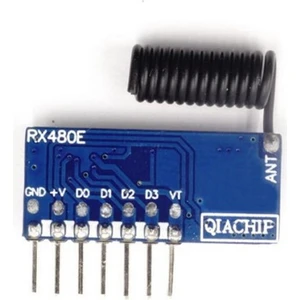 Sanec RX480-E 4 Kanal 433MHZ Rf Alıcı