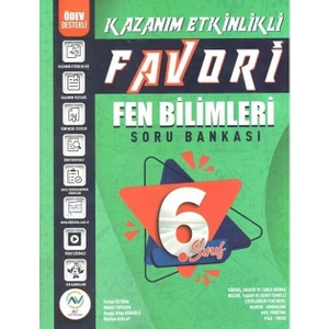 Av Yayınları 6. Sınıf Fen Bilimleri Favori Serisi Kazanım Etkinlikli Soru Bankası 2023