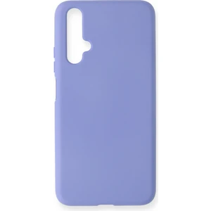 Happycase Huawei Honor 20 Kılıf Nano Içi Kadife  Silikon - Lila
