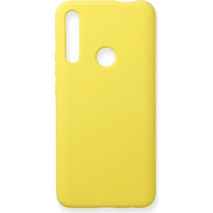 Happycase Huawei Y9 Prime 2019 Kılıf Nano Içi Kadife  Silikon - Sarı