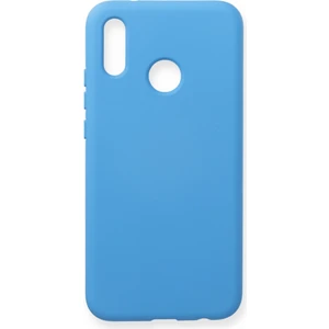 Happycase Huawei P20 Lite Kılıf Nano Içi Kadife  Silikon - Mavi