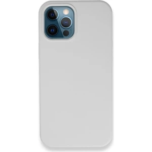 Happycase iPhone 12 Pro Kılıf Nano Içi Kadife  Silikon - Beyaz