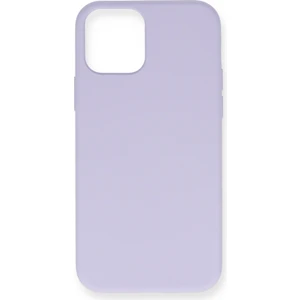 Happycase iPhone 12 Mini Kılıf Nano Içi Kadife  Silikon - Lila