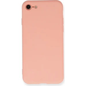Happycase iPhone 7 Kılıf Nano Içi Kadife  Silikon - Pembe