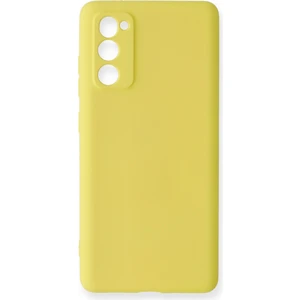 Happycase Samsung Galaxy S20 Fe Kılıf Nano Içi Kadife  Silikon - Sarı