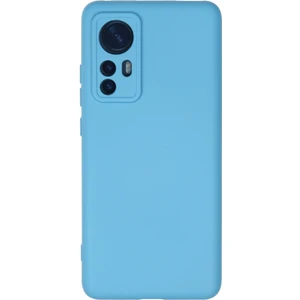 Happycase Xiaomi Mi 12 Kılıf Nano Içi Kadife  Silikon - Mavi