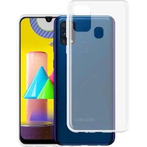 Happycase Samsung Galaxy M31 Kılıf Lüx Şeffaf Silikon