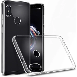 Happycase Xiaomi Redmi Note 6 Pro Kılıf Lüx Şeffaf Silikon - Şeffaf