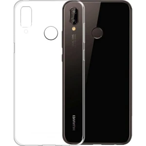 Happycase Huawei P20 Lite Kılıf Lüx Şeffaf Silikon
