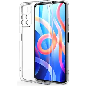 Happycase Xiaomi Poco M4 Pro 4g Kılıf Lüx Şeffaf Silikon