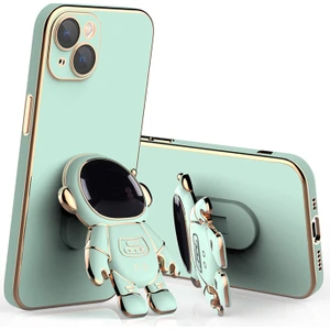 iPhone 11 Çift Taraflı Tokalı Gözetleme Önleyici Telefon Kılıfı - Yeşil (Yurt Dışından)