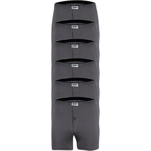 6'lı Erkek Havlubel Düğmeli Penye Boxer