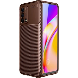 Kny Oppo A74 Kılıf Karbon Desenli Lux Negro Silikon