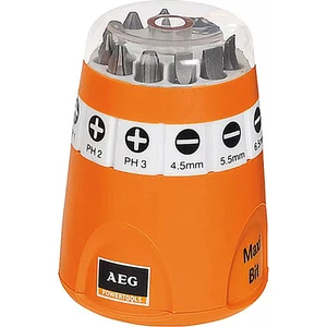Aeg Bits Uç Seti 10 Parça 1/4 Matkap Vidalama Ucu Seti 25 mm