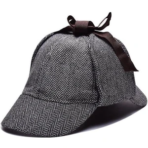 Three Beans Sherlock Holmes Dedektif Bere Şapka (Yurt Dışından)