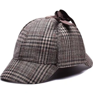 Three Beans Sherlock Holmes Dedektif Bere Şapka (Yurt Dışından)