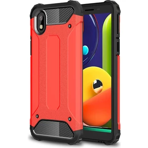 Kny Samsung Galaxy A01 Core Kılıf Çift Katmanlı Armour Case